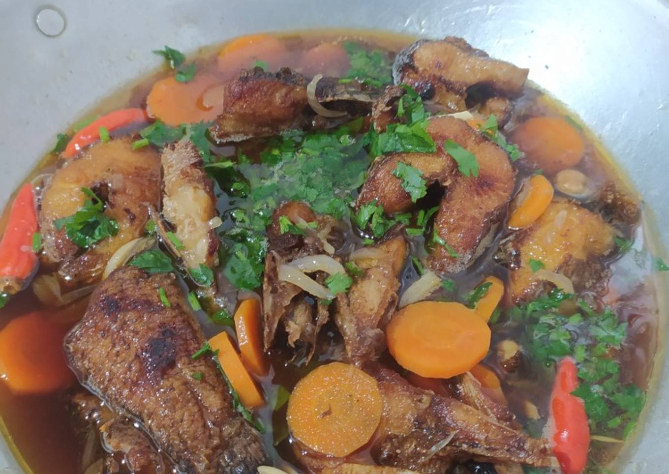 Ikan haruan masak kecap