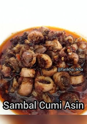Foto resep Sambal Cumi Asin
