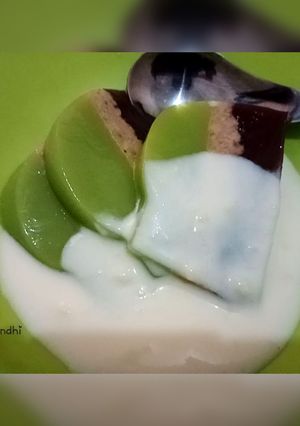 Foto resep Puding Lapis Bolu