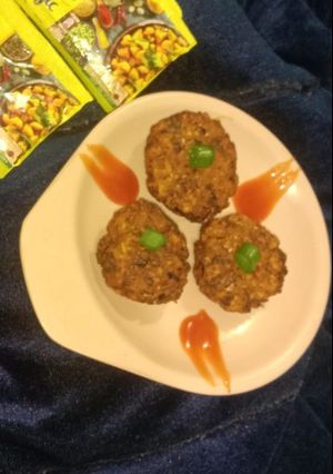 A picture of Cabbage Tikki.
