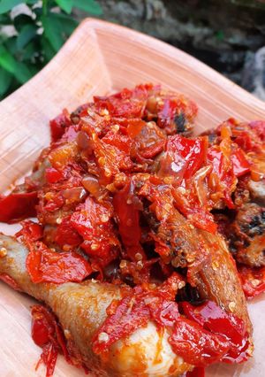 Foto resep Ayam Lado Merah