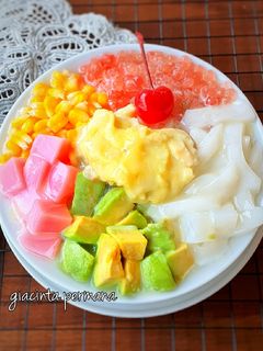 Foto resep Es campur buah dan Jelly
