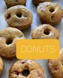 Donuts com Maple Syrup