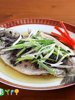 豆豉蒸鱸魚@綠芽市集 的食譜成品照片
