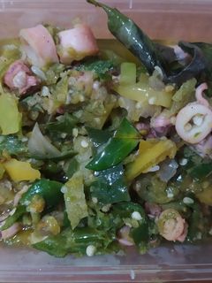 Foto resep Sambal ijo cumi asin