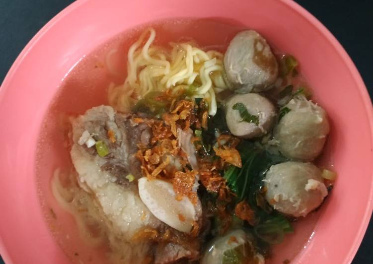 Bakso Iga Instant Rumahan ala Bunda Rista