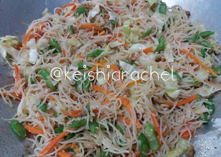 Resep Bihun Goreng Sayur isian Lumpia #MaMaKei yang mudah