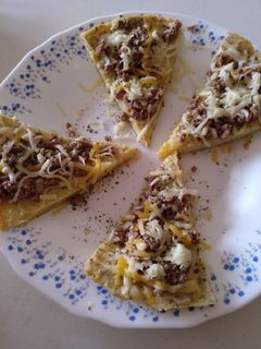 Una foto de Torti-pizza