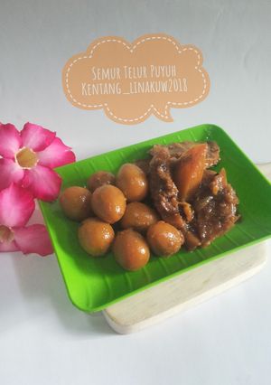 Foto resep Semur Telur Puyuh Kentang