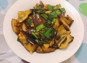 Hình của món Cà Tím Sốt Dầu Hào(Chay).