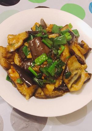 Hình của món Cà Tím Sốt Dầu Hào(Chay).