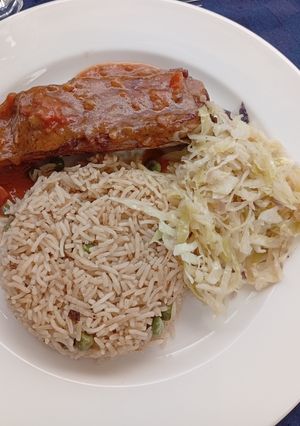 A picture of Honey-Glazed Braised Pork Ribs.