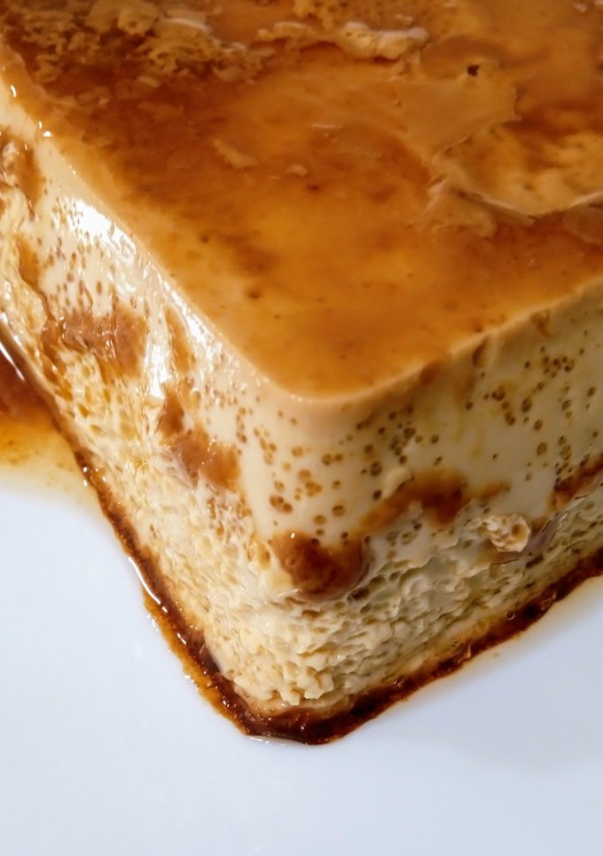 Una foto de Flan de vainilla