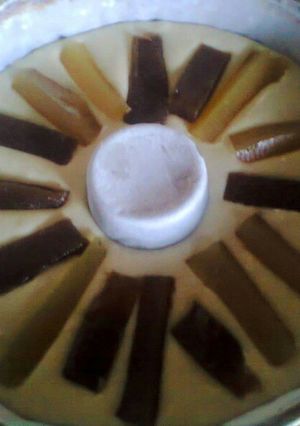 Una foto de Pastel de miel y dulce