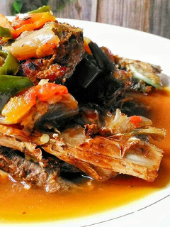 Foto resep Pindang kepala ikan asap enak seger maknyusss