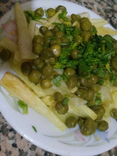 صورة لوصفة جلبانه بالدجاج وبطاطا