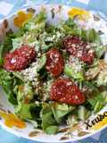 Lettuce Salad with Balsamic and Sun-Dried Tomatoes