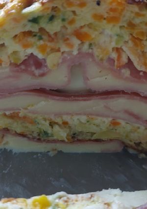 Una foto de Pionono de verduras relleno!