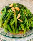 Cải ngọt xào tỏi