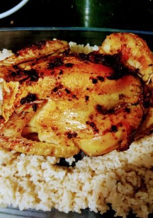 صورة لوصفة فراخ محشية أرز