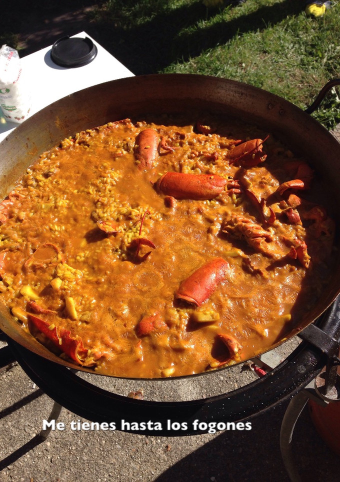 Una foto de Arroz meloso con bogavante