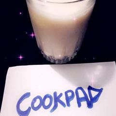 A picture of Banana Milk shake.
