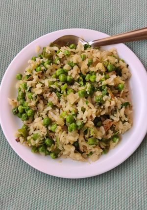 चूड़ा मटर पूर्वांचल स्पेशल रेसिपी मुख्य फोटो
