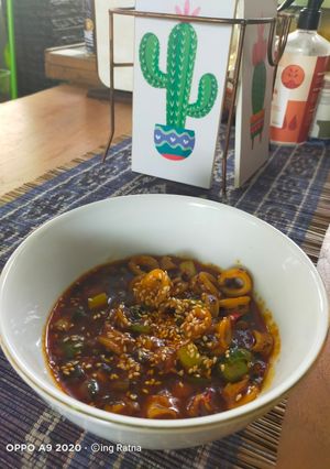 Foto resep Cumi Saus Gochujang