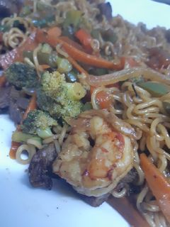 Una foto de Fideos chinos