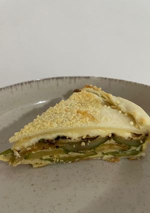 Una foto de Tarta de zucchinis SIN TACC 🥧