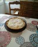 Tarta de manzana con masa simple