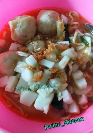 Foto resep Seblak Baso Pedas