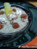 Risotto salsiccia e stracciatella (risotto rivisitato tipico della festa della Giubiana)