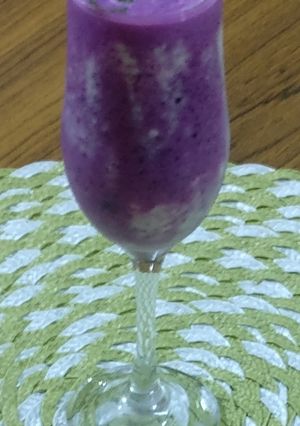 A picture of Jamun smoothy.