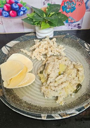 A picture of Samak khichdi.
