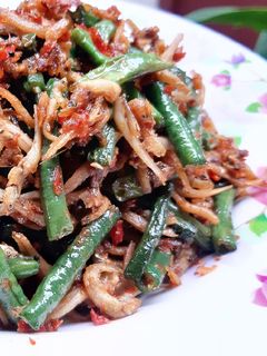 Foto resep Balado Kacang Panjang Teri Medan