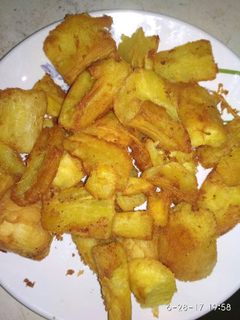 Foto resep Singkong goreng melepuh no ribet