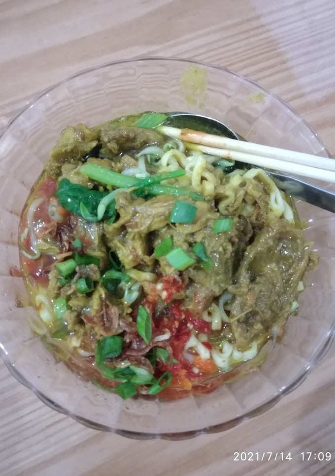 Foto resep Mie ayam maknyoos ala bunda afrin