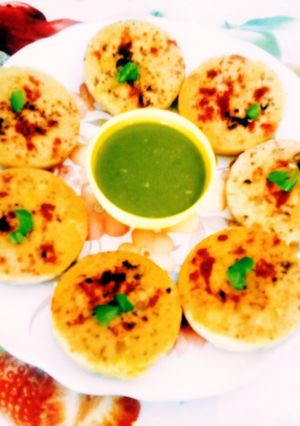 A picture of મલ્ટી ગ્રેઇન લોટના હેલ્ધી ઢોકળા.