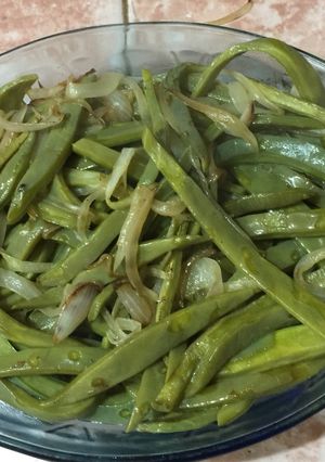 Una foto de Nopales fritos