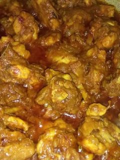 চিকেন কষা(chicken kosha recipe in Bengali) রেসিপির প্রধান ছবি