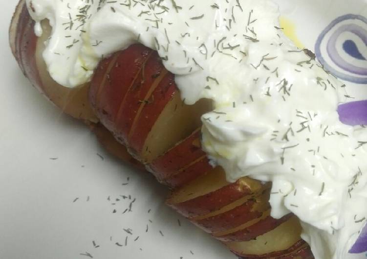 How to Make Speedy Loaded Hasselback Potatoes