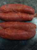 Chorizo de soja curado con vinagreta campestre para asar