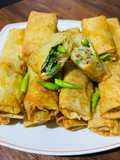 Martabak mini isi telur dan daging ham