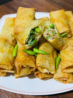 Foto resep Martabak mini isi telur dan daging ham