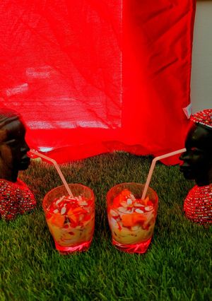 A picture of Mango falooda.
