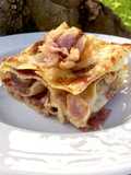 Lasagna bianca con lampascioni
