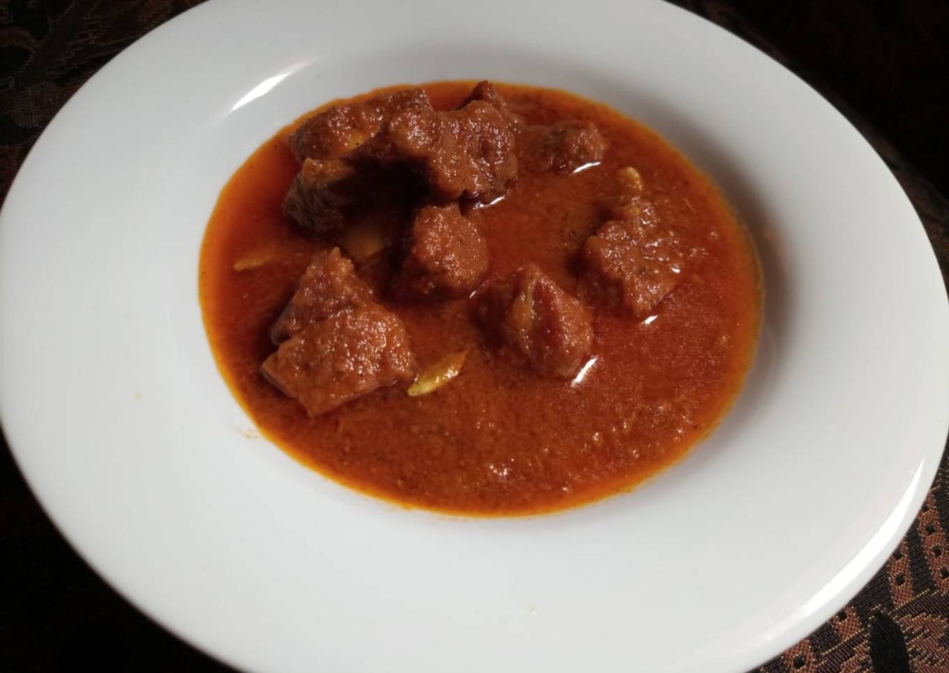 Beef korma