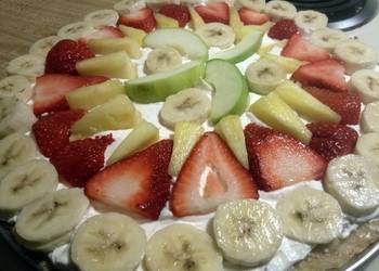 Easiest Way to Cook Appetizing fruit pizza