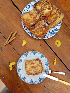 Una foto de Torrijas con pan brioche